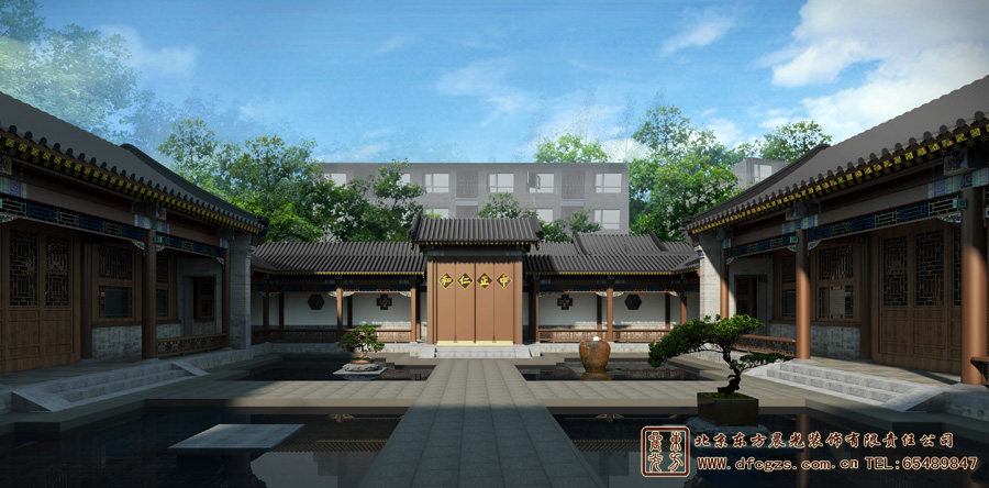 三進中式建筑案例