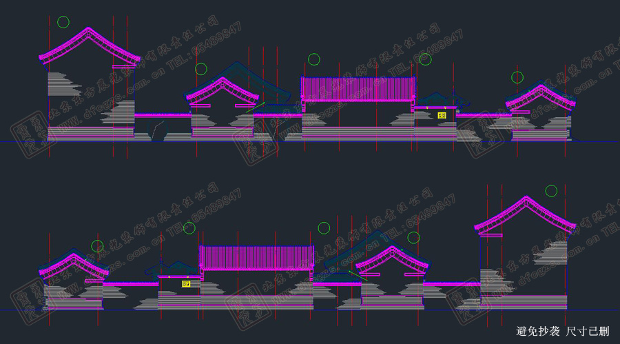 三進中式建筑案例