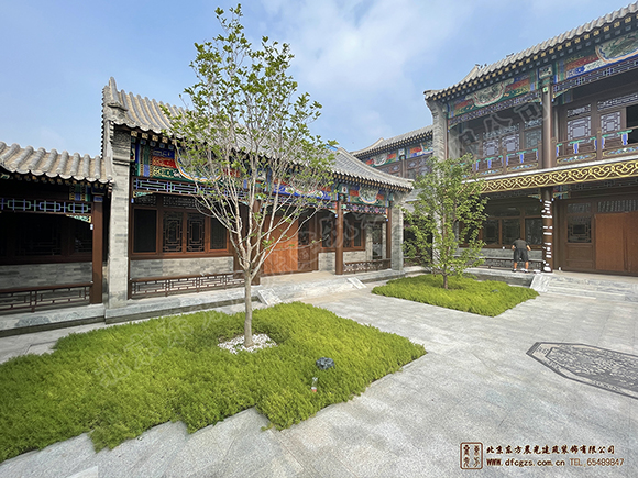 四合院的庭院