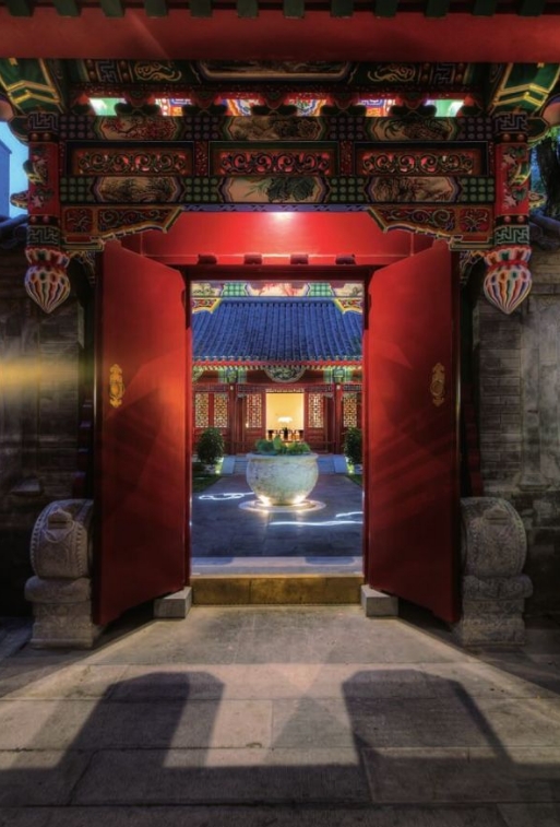 仿古中式建筑景觀照明