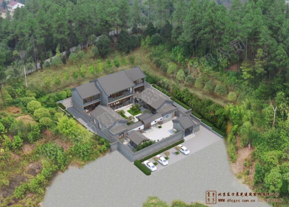 兩層四合院設計圖