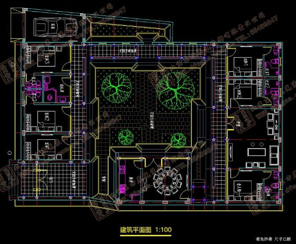 農村自建房設計四合院