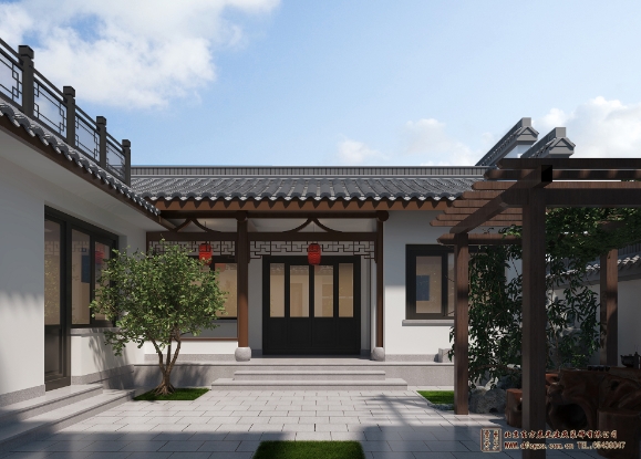 農村簡約四合院