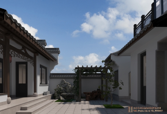 農村簡約四合院