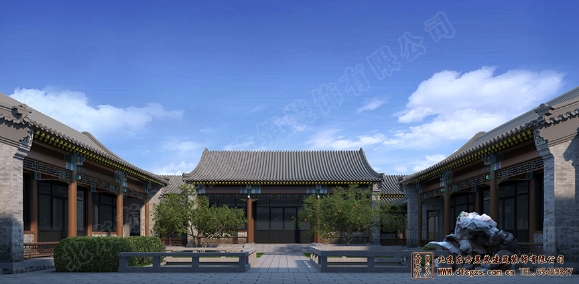 農村四合院別墅