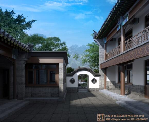 徽派農村三合院裝修