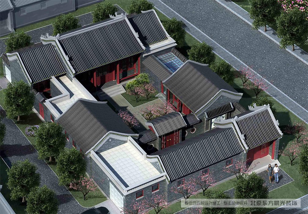 北京中式別墅效果圖