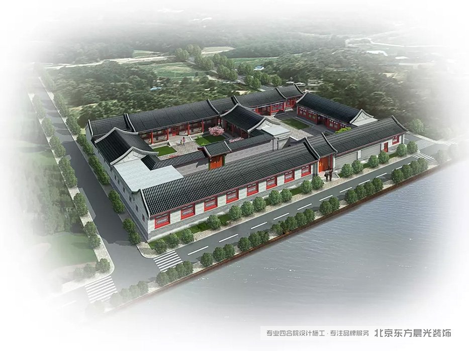 北京仿古中式會所裝修效果圖