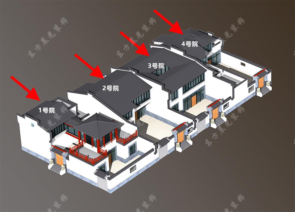 徽派農村中式裝修效果圖